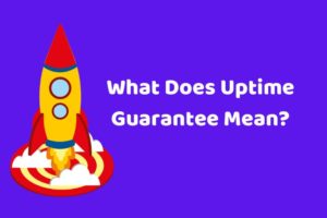 What does uptime guarantee mean