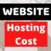 How Much Does It Cost to Host a Website?